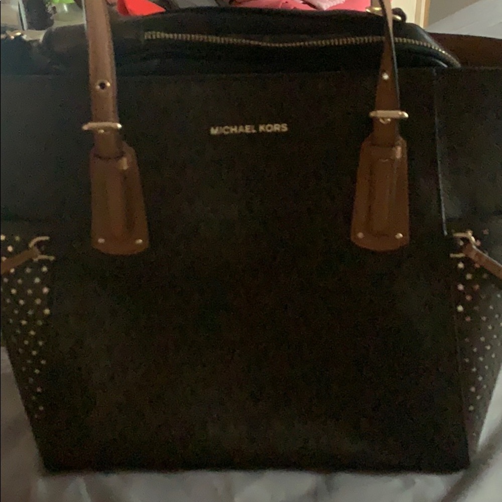 Michael Kors // Large Voyager Signature Star Tote